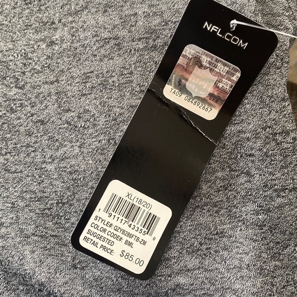 New with tags!!! NFL Tampa Bay Buccaneers Hoodie Jacket XL - Picture 8 of 9